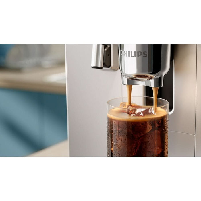 Espressor automat PHILIPS Cafe Aromis Seria 8000 EP8757/20, 1.9l, 1500W, 15 bar, argintiu deschis - WALTI WALTI