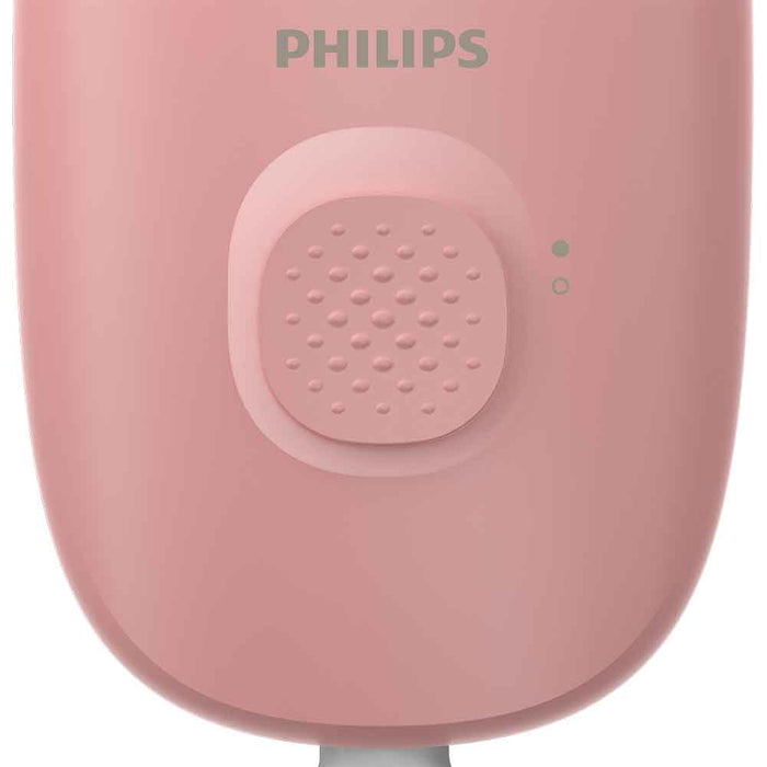Epilator PHILIPS Seria 2000 BRE227/00, 1 viteza, 2 accesorii, retea, corai WALTI