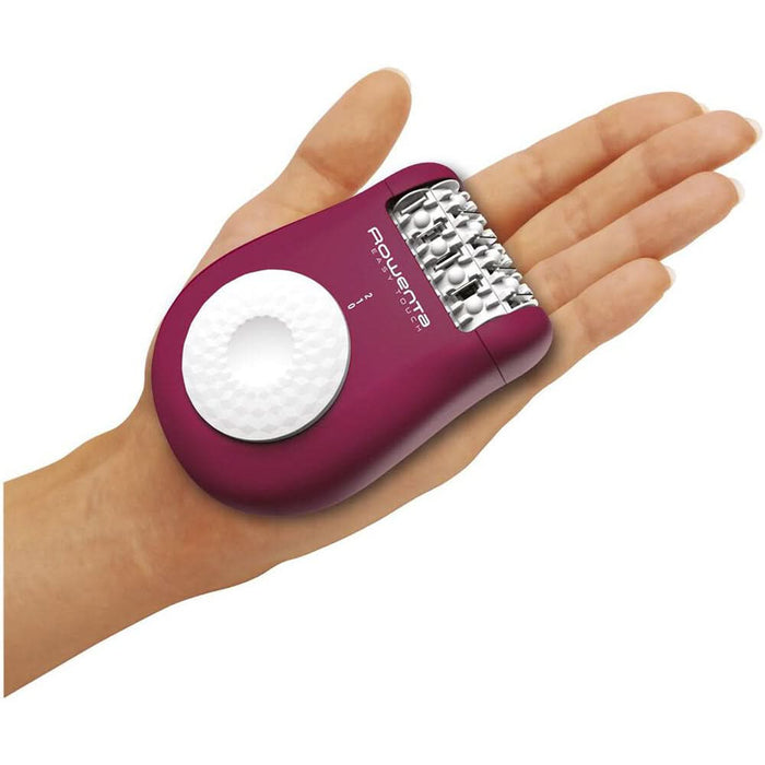 Epilator ROWENTA EP1120F0, 24 pensete, 2 viteze, 3 accesorii, Easy Touch, retea, roz WALTI