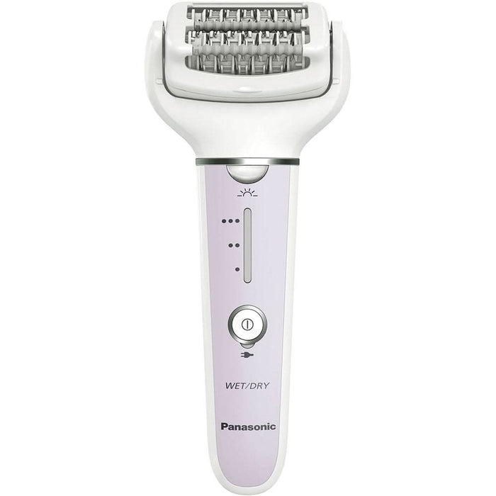Epilator PANASONIC ES-EY30A-V503, 60 pensete, 3 viteze, 3 accesorii, Wet&Dry, acumulator, mov WALTI