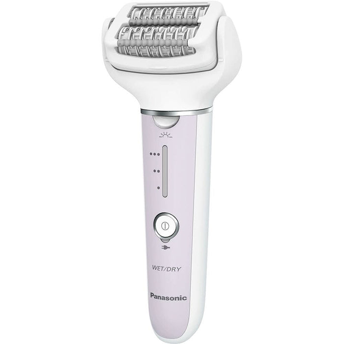 Epilator PANASONIC ES-EY30A-V503, 60 pensete, 3 viteze, 3 accesorii, Wet&Dry, acumulator, mov WALTI
