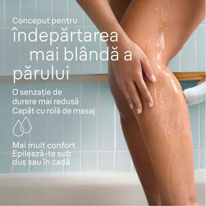 Epilator BRAUN Silk-epil 5 SE5-060, 28 pensete, 2 viteze, 4 accesorii, SmartLight, MicroGrip, Wet&Dry, acumulator, alb-roz flamingo WALTI