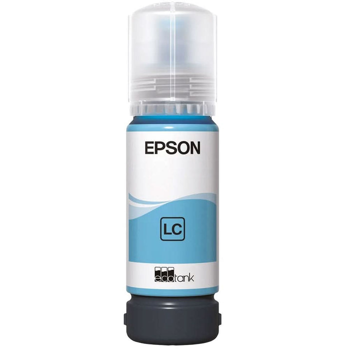 Cerneala originala EPSON 108 EcoTank C13T09C54A, light cyan WALTI