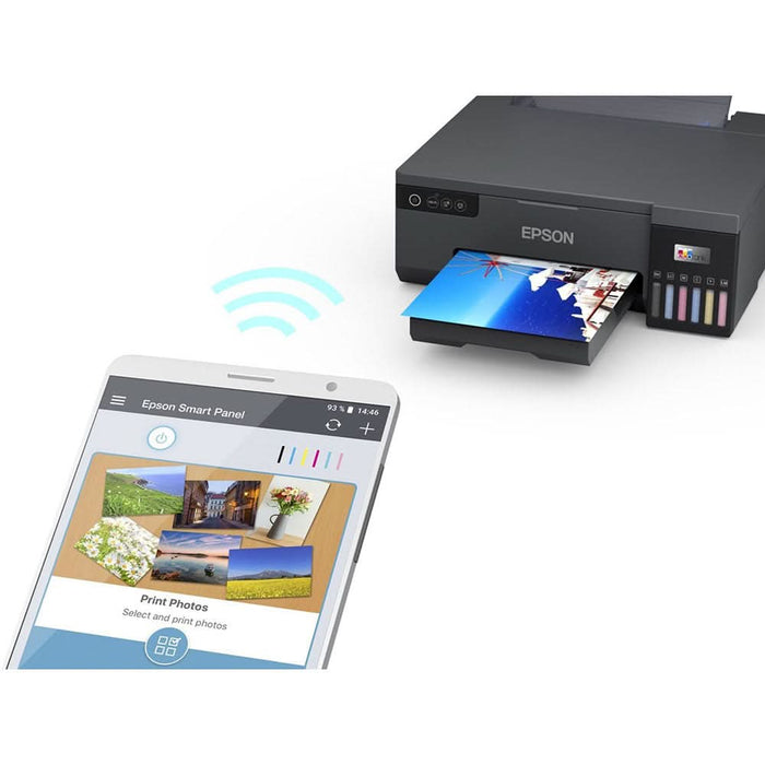 Imprimanta inkjet color EPSON EcoTank L8050 CISS, A4, Wi-Fi WALTI