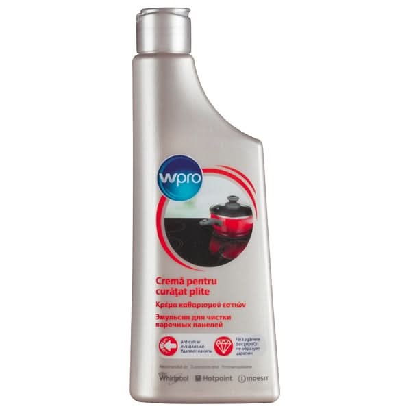Crema pentru curatat plite vitroceramice WPRO 08441, 250ml WALTI