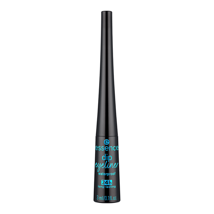 essence 24h Dip Eyeliner tuș de ochi waterproof 01 Black, 3 ml WALTI