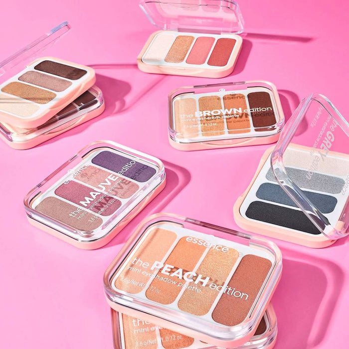 essence Paleta fard pleoape the BROWN edition, 3,6 g WALTI