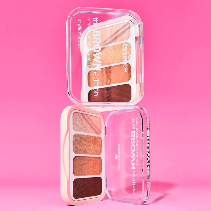 essence Paleta fard pleoape the BROWN edition, 3,6 g WALTI