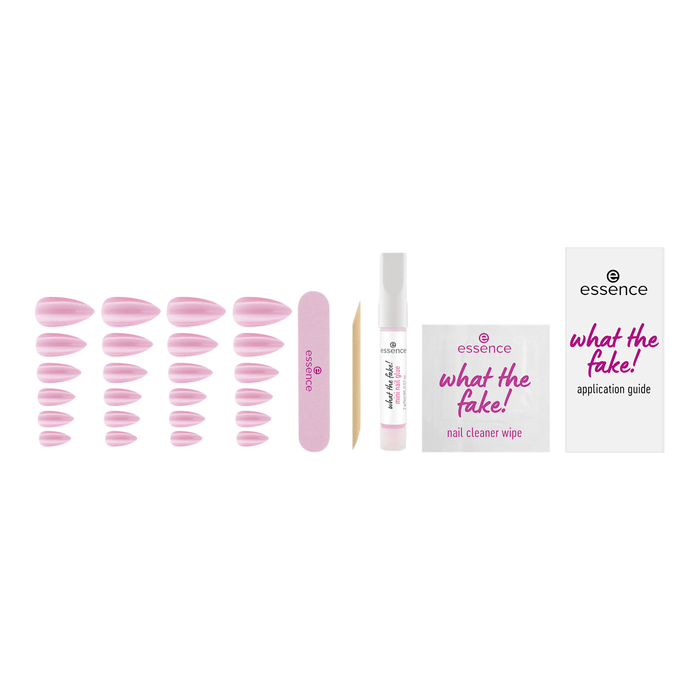 essence Set manichiura PRESS-ON NAILS 02, 28 buc WALTI