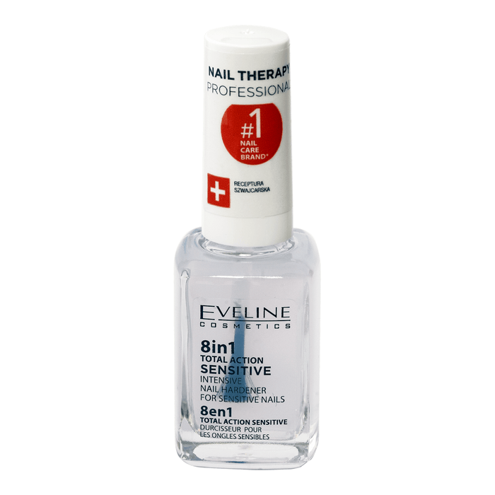 EVELINE COSMETICS Tratament profesional de unghii 8 în 1 Sensitive, 12 ml WALTI