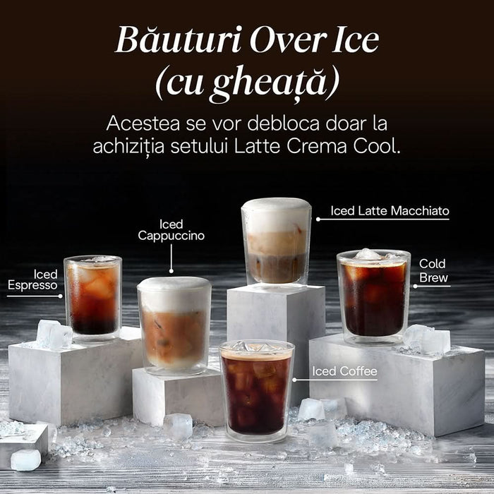 Espressor automat DELONGHI Rivelia Start EXAM420.55.BXL, 1.4l, 1450W, 15 bar, negru - WALTI WALTI