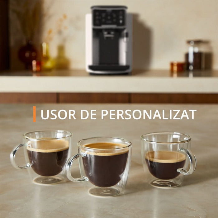 Espressor automat KRUPS Sensation EA910E10, 1.7l, 1450W, 15 bar, argintiu-negru WALTI