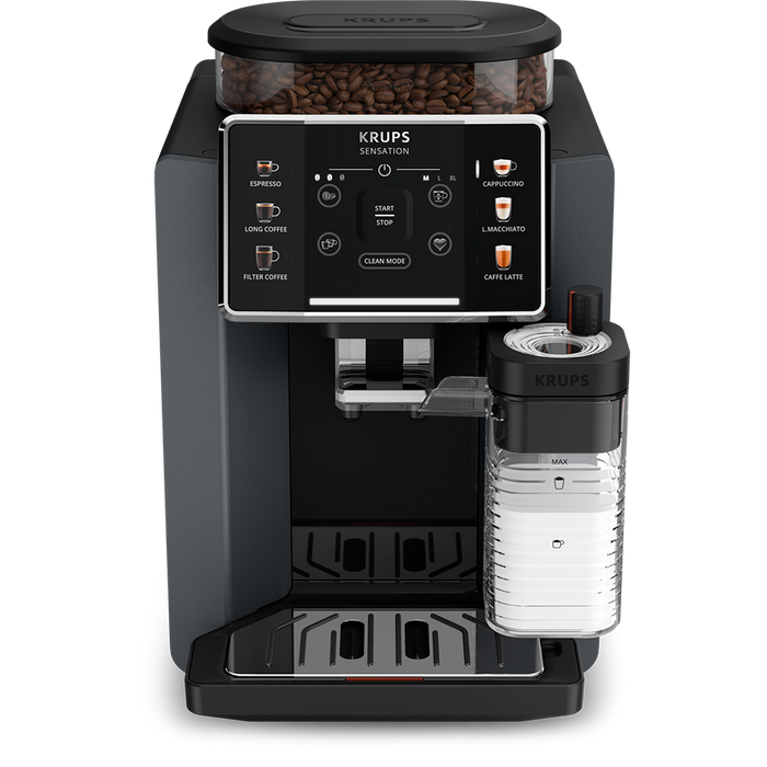 Espressor automat KRUPS Sensation Milk EA912B10, 1.7l, 1450W, 15 bar, negru WALTI