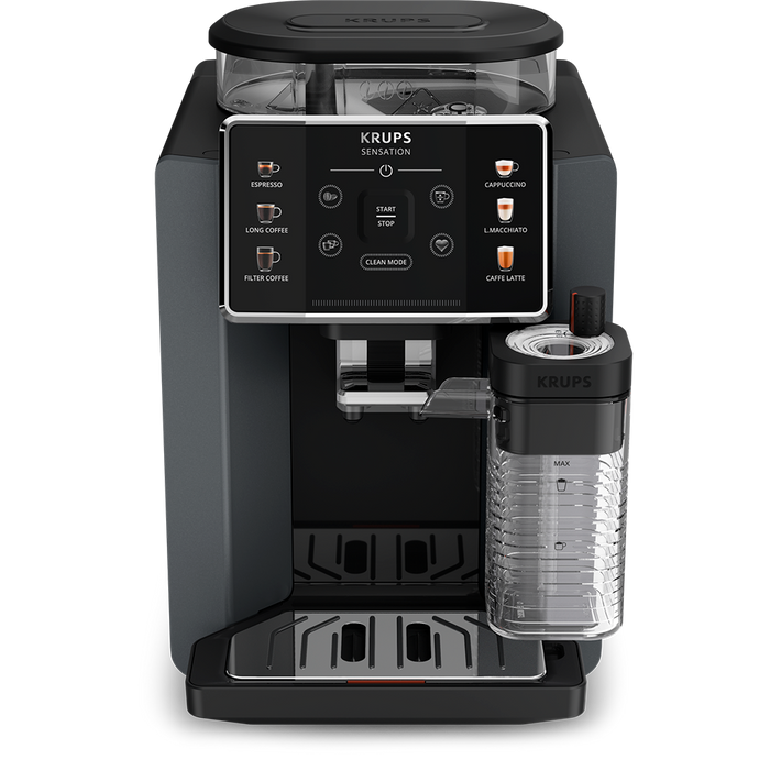 Espressor automat KRUPS Sensation Milk EA912B10, 1.7l, 1450W, 15 bar, negru WALTI