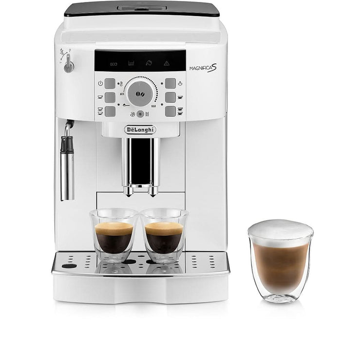 Espressor automat DELONGHI Magnifica S ECAM 22.110.W, 1.8l, 1450W, 15 bar, alb - WALTI WALTI