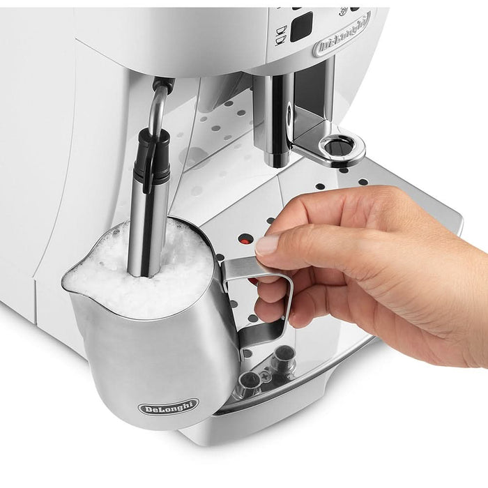 Espressor automat DELONGHI Magnifica S ECAM 22.110.W, 1.8l, 1450W, 15 bar, alb - WALTI WALTI