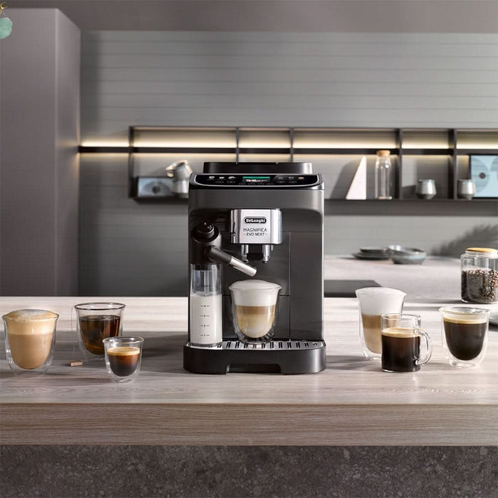 Espressor automat DELONGHI Magnifica Evo Next ECAM310.60.GB, 1.9l, 1450W, 15 bar, gri-negru WALTI