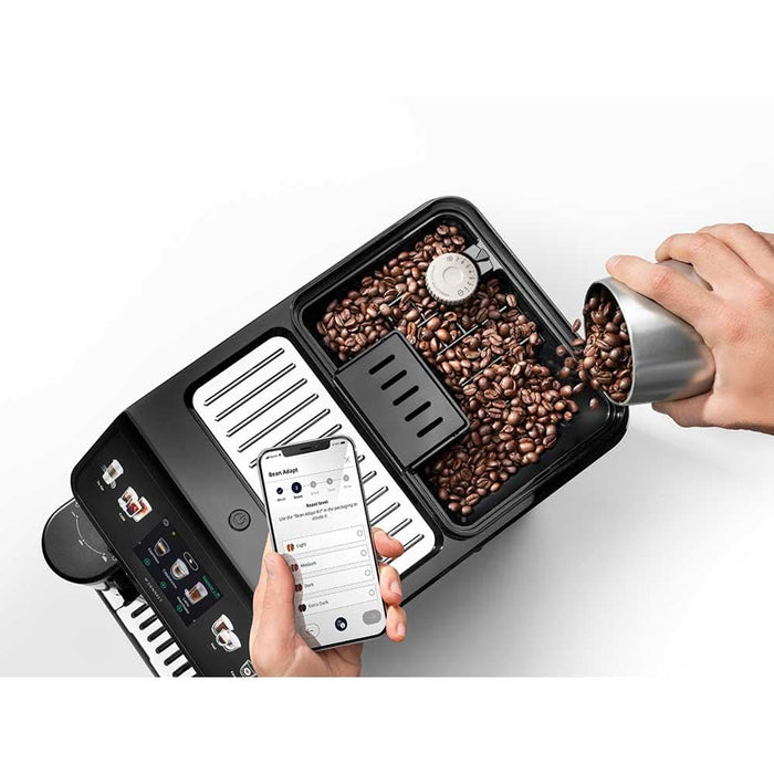 Espressor automat DELONGHI Eletta Explore ECAM 450.65.S, 1.8l, 1450W, 19 bar, argintiu-negru WALTI