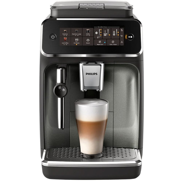 Espressor automat PHILIPS Seria 3300 EP3329/70, 1.8l, 1500W, 15 bar, argintiu-negru WALTI