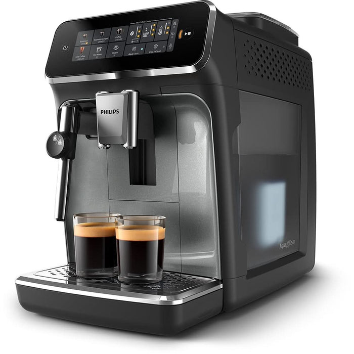 Espressor automat PHILIPS Seria 3300 EP3329/70, 1.8l, 1500W, 15 bar, argintiu-negru WALTI