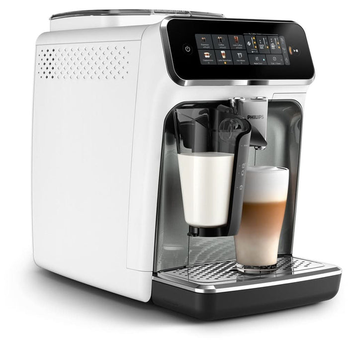 Espressor automat PHILIPS S3300 LatteGo EP3343/50, 1.8l, 1500W, 15 bar, alb-negru WALTI