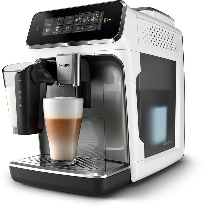 Espressor automat PHILIPS S3300 LatteGo EP3343/50, 1.8l, 1500W, 15 bar, alb-negru WALTI