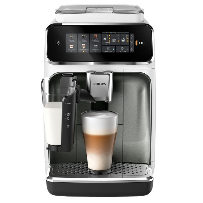 Espressor automat PHILIPS S3300 LatteGo EP3343/50, 1.8l, 1500W, 15 bar, alb-negru WALTI