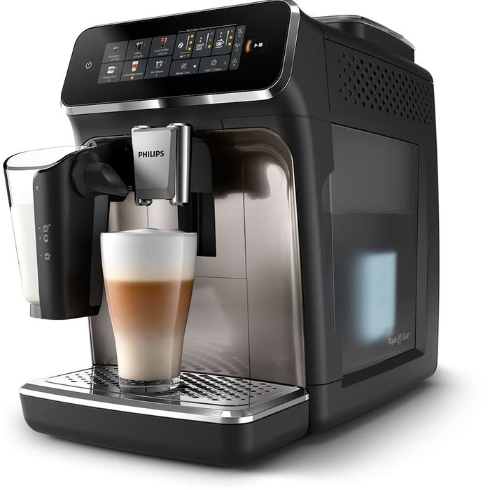 Espressor automat PHILIPS S3300 LatteGo EP3347/90, 1.8l, 1500W, 15 bar, crom-negru WALTI