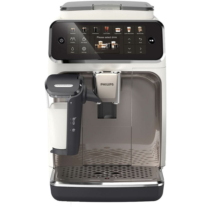 Espressor automat PHILIPS Seria 4400 EP4443/70, 1.8l, 1500W, 15 bar, alb-argintiu - WALTI WALTI