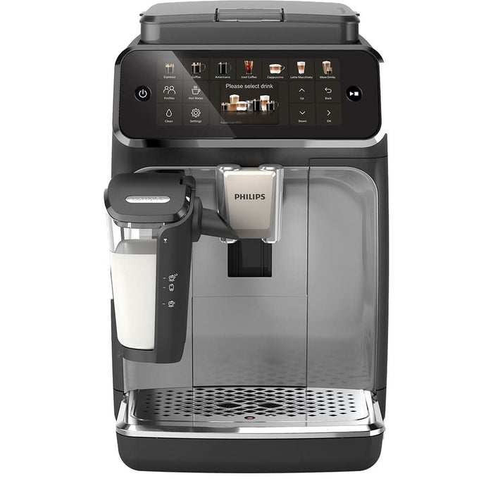 Espressor automat PHILIPS Seria 4400 EP4446/70, 1.8l, 1500W, 15 bar, argintiu-negru WALTI