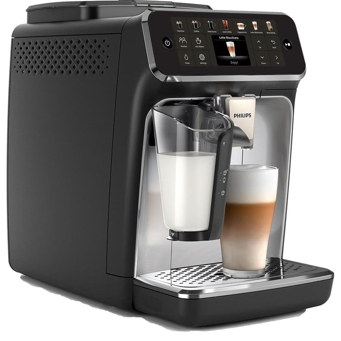 Espressor automat PHILIPS Seria 4400 EP4446/70, 1.8l, 1500W, 15 bar, argintiu-negru WALTI