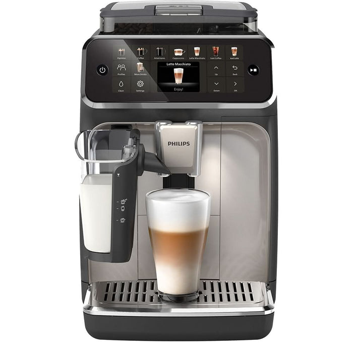Espressor automat PHILIPS Seria 5500 EP5547/90, 1.8l, 1500W, 15 bar, argintiu-negru WALTI