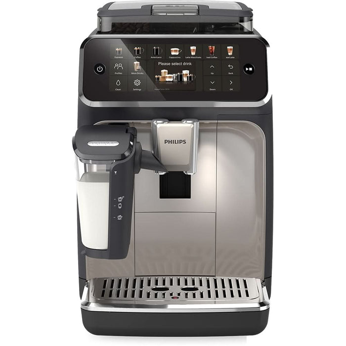 Espressor automat PHILIPS Seria 5500 EP5547/90, 1.8l, 1500W, 15 bar, argintiu-negru WALTI