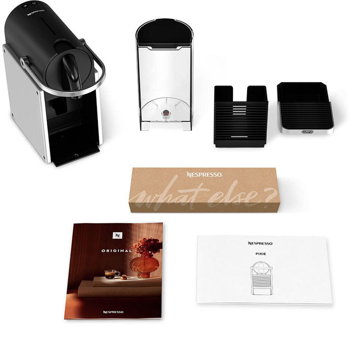 Espressor capsule NESPRESSO Pixie EN127.S, 1l, 1260W, 19 bar, argintiu-negru WALTI