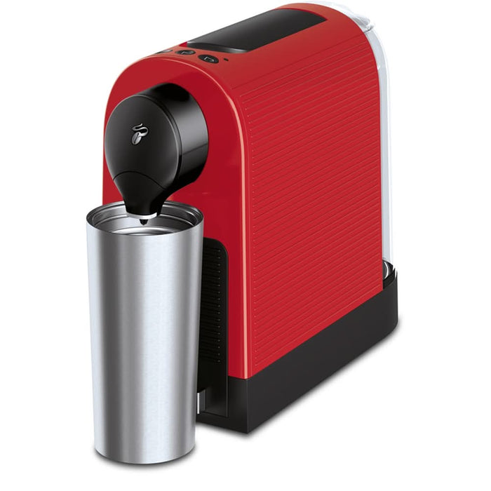 Espressor capsule TCHIBO Pure Plus PUREPLRED, 0.8l, 1250W, 15 bar, rosu-negru WALTI