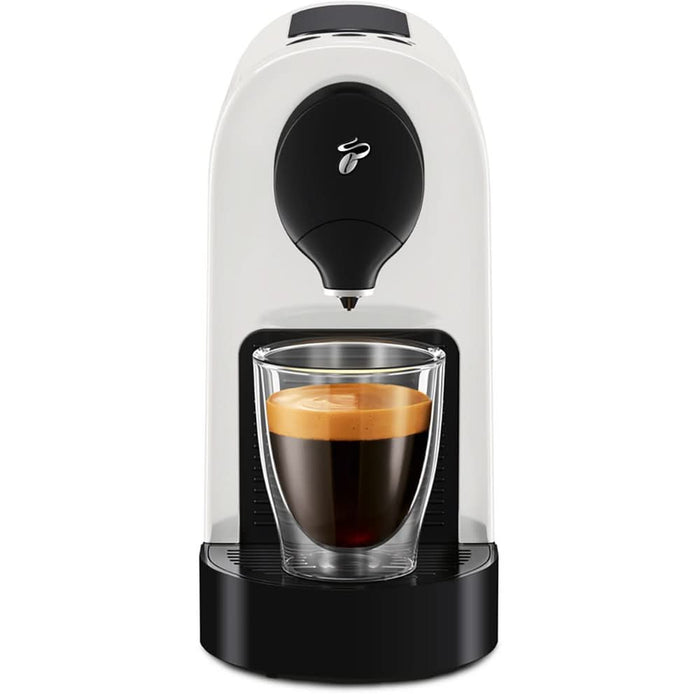 Espressor capsule TCHIBO Pure Plus PUREPLWH, 0.8l, 1250W, 15 bar, alb-negru WALTI