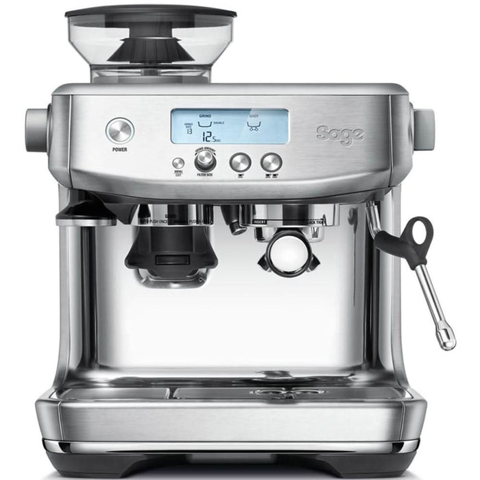Espressor manual SAGE Barista Pro SES878BSS, 1.9l, 1680W, 15 bar, sistem termic ThermoJet, argintiu WALTI