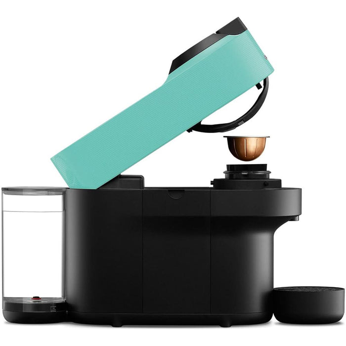 Espressor capsule NESPRESSO Vertuo Pop XN920410, 0.56l, 1500W, 19 bar, verde-negru WALTI
