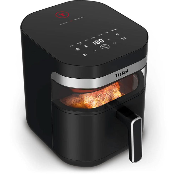 Friteuza cu aer cald TEFAL Easy Fry Infrared EY8328E0, 1.5kg, 7l, 2400W, negru WALTI