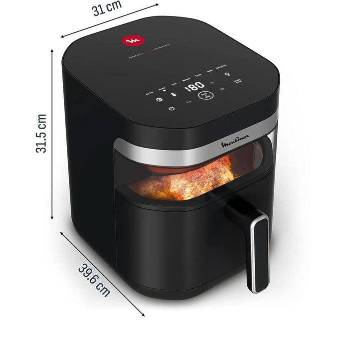 Friteuza cu aer cald TEFAL Easy Fry Infrared EY8328E0, 1.5kg, 7l, 2400W, negru WALTI