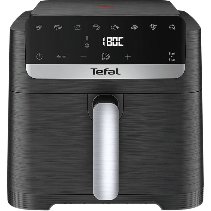 Friteuza cu aer cald TEFAL Easy Fry Mega Compact EY866HE1, 1.5kg, 7.5l, 2020W, negru WALTI