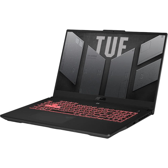 Laptop Gaming ASUS TUF A17 FA707NUG-HX154, AMD Ryzen 7 7445HS pana la 4.7GHz, 17.3" Full HD, 16GB, SSD 512GB, NVIDIA GeForce RTX 4050 6GB, Free DOS, Mecha Gray WALTI