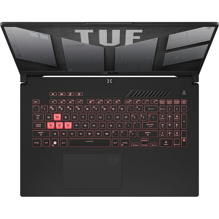 Laptop Gaming ASUS TUF A17 FA707NUG-HX162, AMD Ryzen 7 7445HS pana la 4.7GHz, 17.3" Full HD, 16GB, SSD 2TB, NVIDIA GeForce RTX 4050 6GB, Free DOS, Mecha Gray WALTI