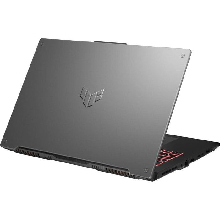 Laptop Gaming ASUS TUF A17 FA707NUG-HX154, AMD Ryzen 7 7445HS pana la 4.7GHz, 17.3" Full HD, 16GB, SSD 512GB, NVIDIA GeForce RTX 4050 6GB, Free DOS, Mecha Gray WALTI