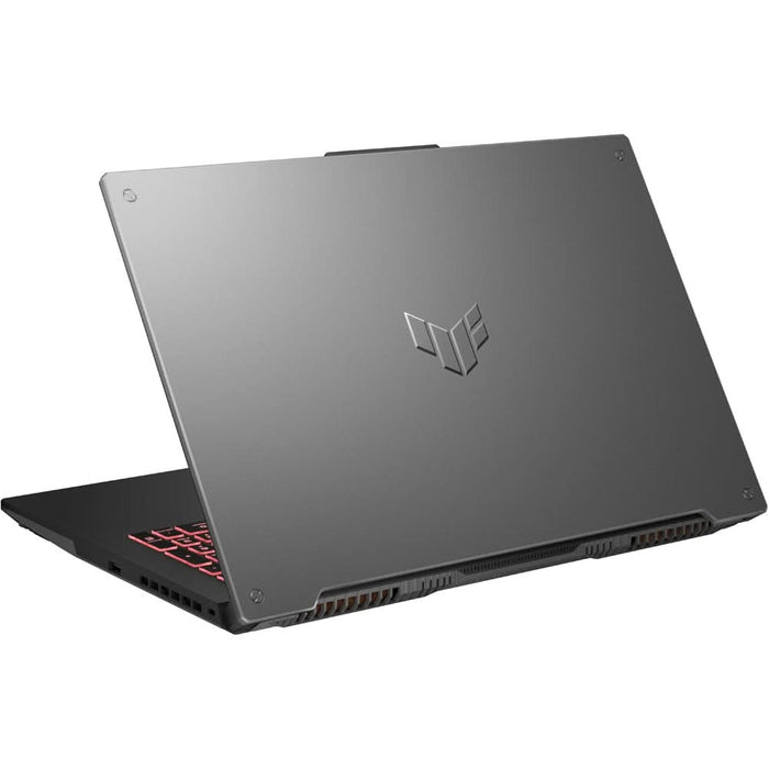 Laptop Gaming ASUS TUF A17 FA707NUG-HX154, AMD Ryzen 7 7445HS pana la 4.7GHz, 17.3" Full HD, 16GB, SSD 512GB, NVIDIA GeForce RTX 4050 6GB, Free DOS, Mecha Gray WALTI