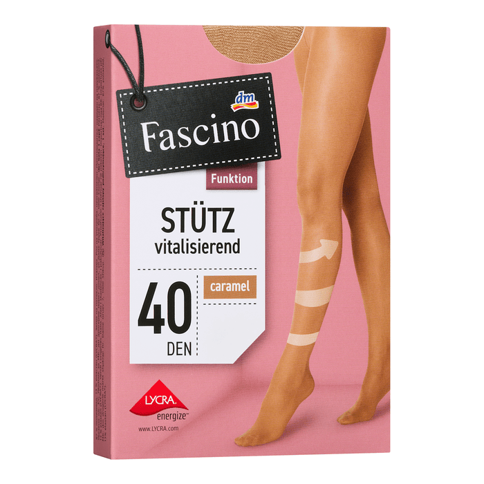 Fascino Ciorapi-pantalon modelatori 40den caramel 38-40, 1 buc WALTI