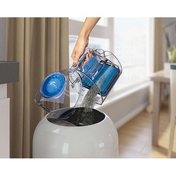 Aspirator fara sac PHILIPS PowerPro Compact FC9331/09, 1.5l, 750W, 76dB, negru-albastru WALTI