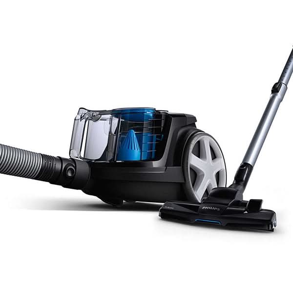 Aspirator fara sac PHILIPS PowerPro Compact FC9331/09, 1.5l, 750W, 76dB, negru-albastru WALTI