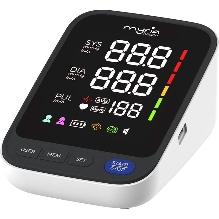 Tensiometru digital de brat MYRIA FC-BP113, alb-negru WALTI