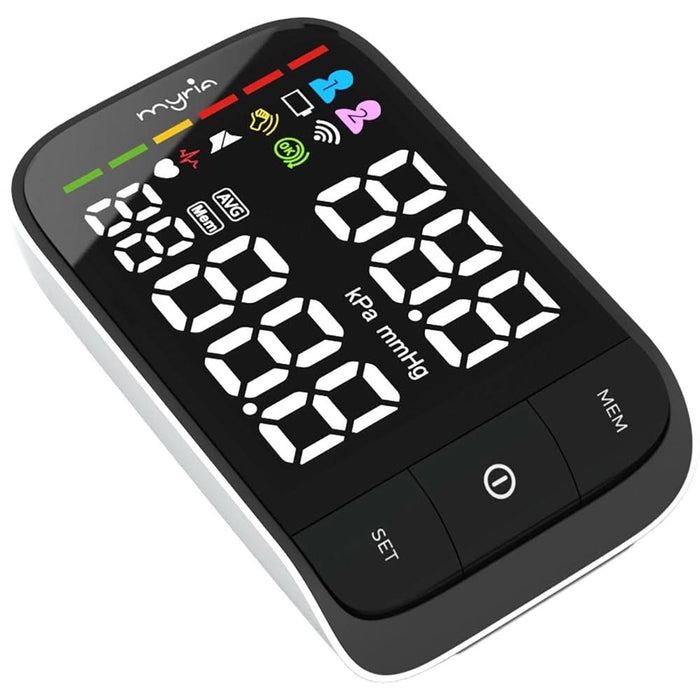 Tensiometru digital de incheietura MYRIA FC-BP220, alb-negru WALTI